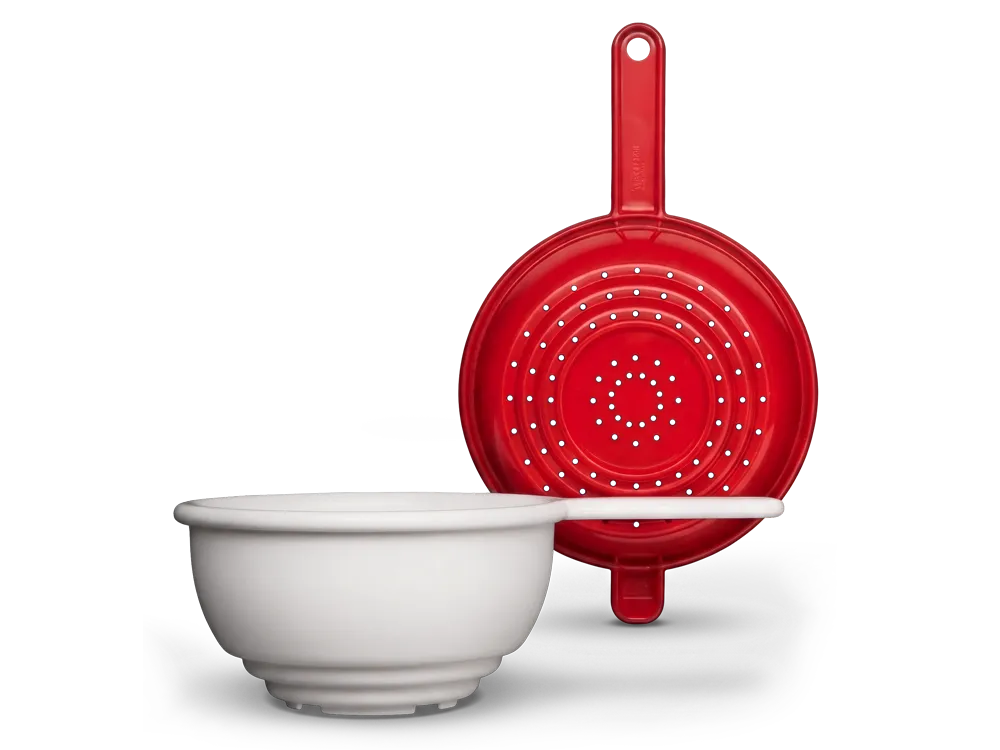 Chef Line scolapasta, Fratelli Guzzini, 1982