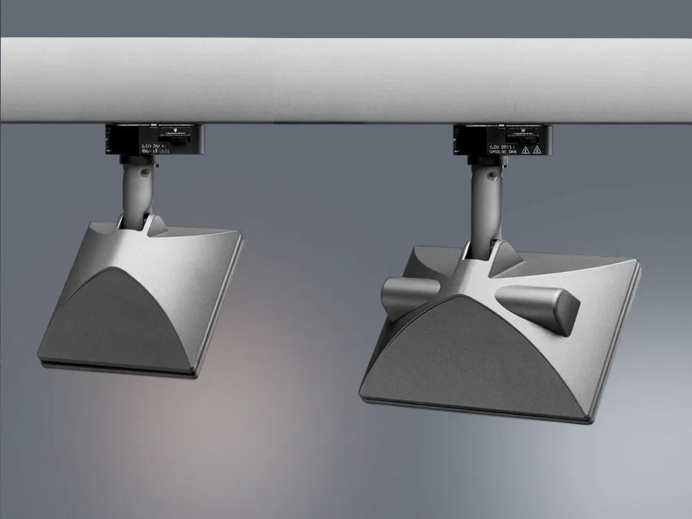Faretti Parallel su binario di iGuzzini illuminazione, 1999