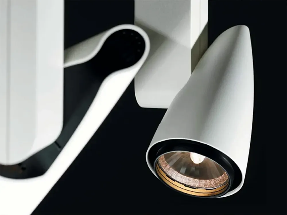 Serie di faretti da binario Kiss per Raat, 2009