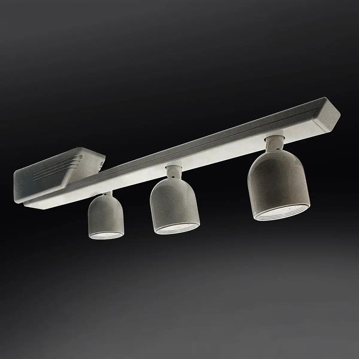 Apparecchio Trio con tre faretti su una barra, iGuzzini illuminazione
